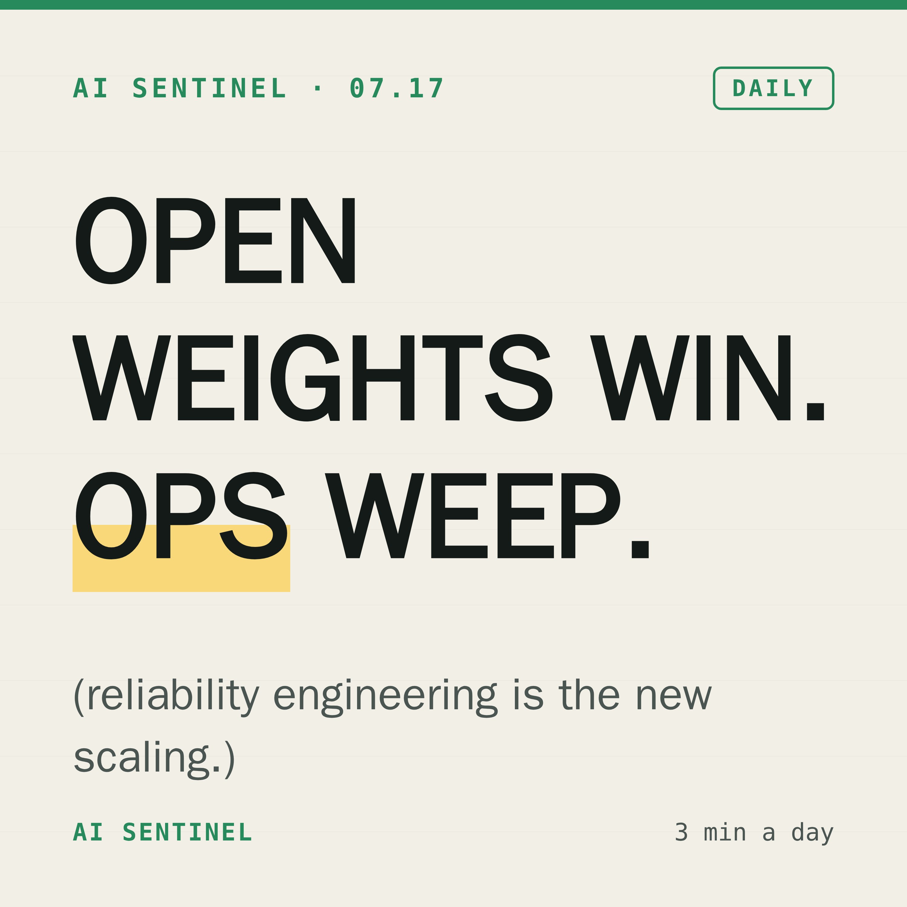 The Rise of Agentic AI Makes Reliability Engineering as Critical as Model Scaling