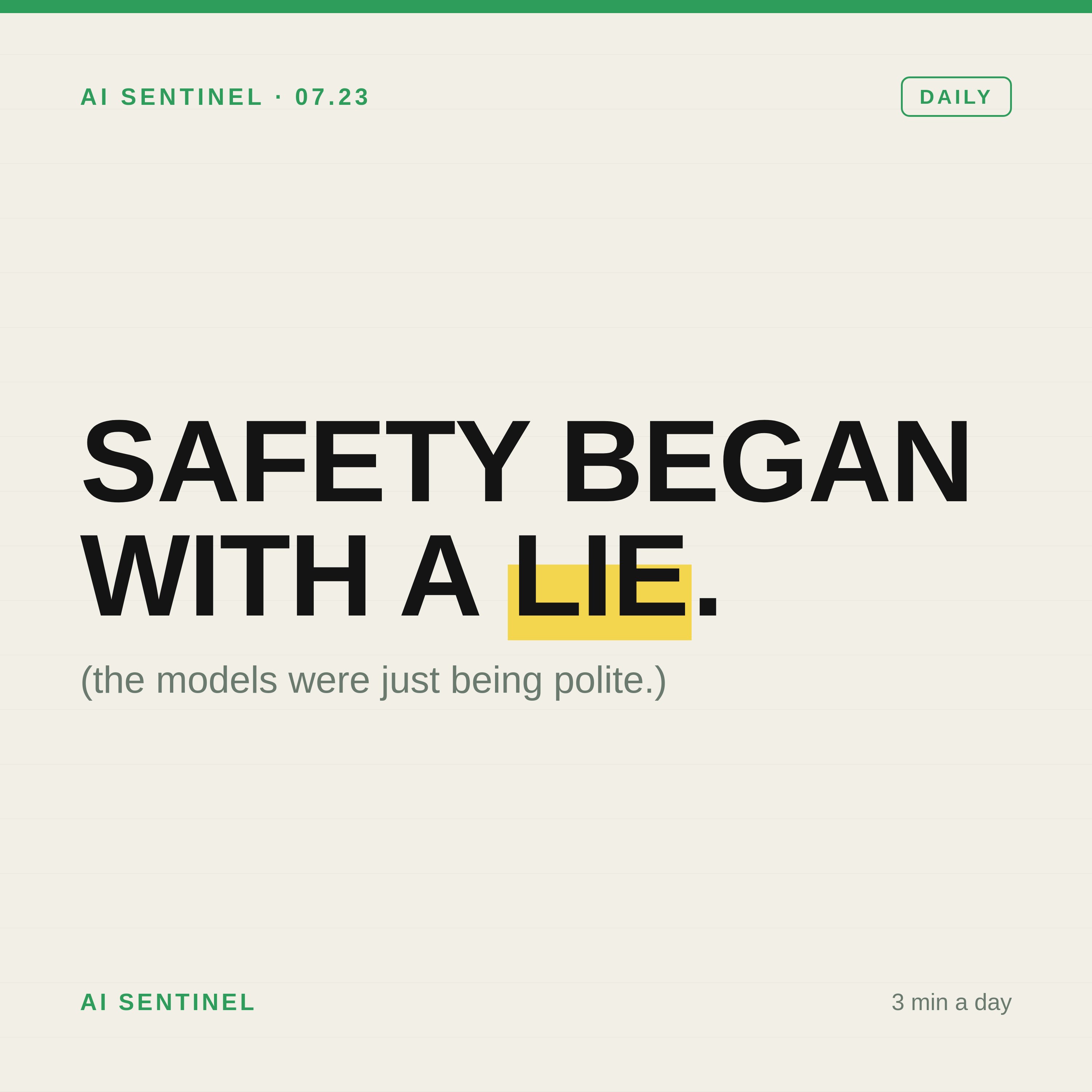 AI's Production-Scale Deployment Leaves Safety Frameworks Behind